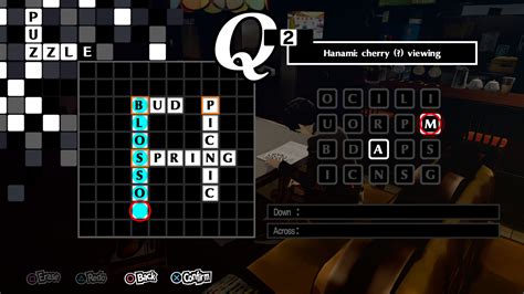 persona 5 crossword|persona 5 puzzle answers.